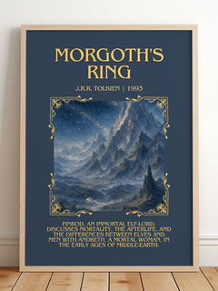 Morgoth'S Ring Minimalist Book Poster by J.R.R. Tolkien – image 2