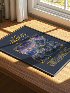 The Peoples Of Middle-Earth Minimalist Book Poster by J.R.R. Tolkien – image 4