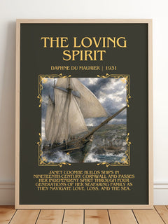 The Loving Spirit Minimalist Book Poster by Daphne du Maurier – image 2