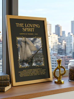 The Loving Spirit Minimalist Book Poster by Daphne du Maurier – image 3