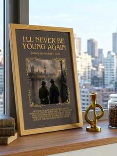 I'll Never Be Young Again Minimalist Book Poster by Daphne du Maurier – image 3