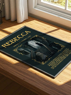 Rebecca Minimalist Book Poster by Daphne du Maurier – image 4