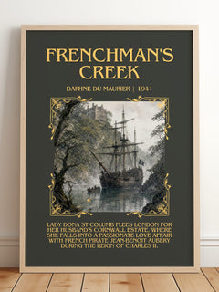 Frenchman's Creek Minimalist Book Poster by Daphne du Maurier – image 2