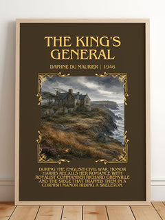 The King's General Minimalist Book Poster by Daphne du Maurier – image 2