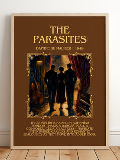 The Parasites Minimalist Book Poster by Daphne du Maurier – image 2