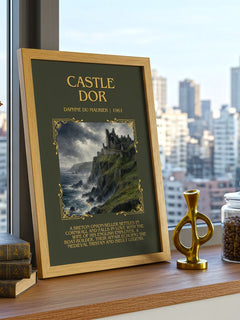 Castle Dor Minimalist Book Poster by Daphne du Maurier – image 3