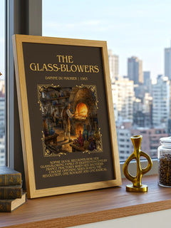 The Glass-Blowers Minimalist Book Poster by Daphne du Maurier – image 3