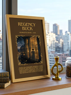 Regency Buck Minimalist Book Poster by Georgette Heyer – image 3