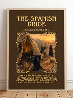 The Spanish Bride Minimalist Book Poster by Georgette Heyer – image 2