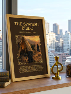 The Spanish Bride Minimalist Book Poster by Georgette Heyer – image 3
