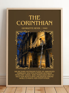 The Corinthian Minimalist Book Poster by Georgette Heyer – image 2