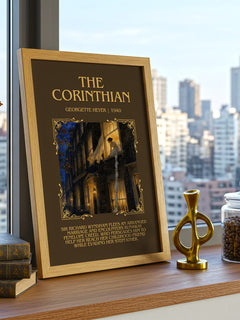 The Corinthian Minimalist Book Poster by Georgette Heyer – image 3