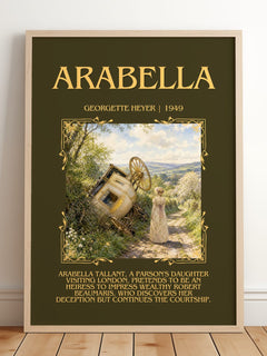 Arabella Minimalist Book Poster by Georgette Heyer – image 2