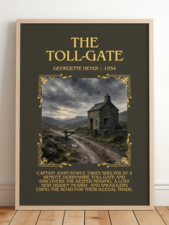 The Toll-Gate Minimalist Book Poster by Georgette Heyer – image 2