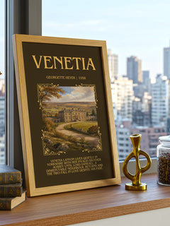 Venetia Minimalist Book Poster by Georgette Heyer – image 3