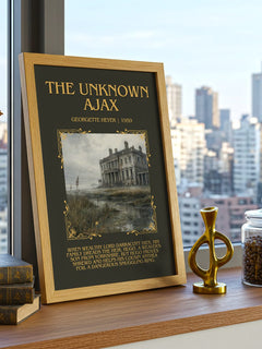 The Unknown Ajax Minimalist Book Poster by Georgette Heyer – image 3
