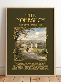 The Nonesuch Minimalist Book Poster by Georgette Heyer – image 2