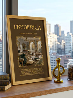 Frederica Minimalist Book Poster by Georgette Heyer – image 3