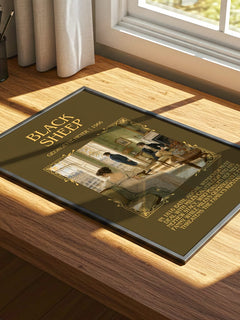 Black Sheep Minimalist Book Poster by Georgette Heyer – image 4