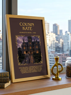 Cousin Kate Minimalist Book Poster by Georgette Heyer – image 3