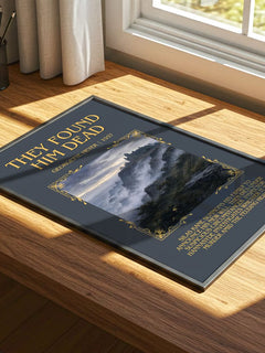 They Found Him Dead Minimalist Book Poster by Georgette Heyer – image 4