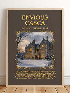 Envious Casca Minimalist Book Poster by Georgette Heyer – image 2