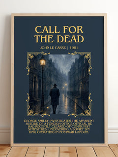 Call for the Dead Minimalist Book Poster by John le Carré – image 2