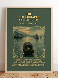 The Honourable Schoolboy Minimalist Book Poster by John le Carré – image 2