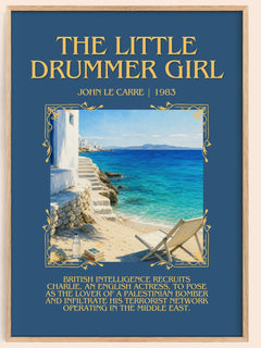 The Little Drummer Girl Minimalist Book Poster by John le Carré – image 1