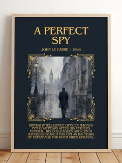 A Perfect Spy Minimalist Book Poster by John le Carré – image 2