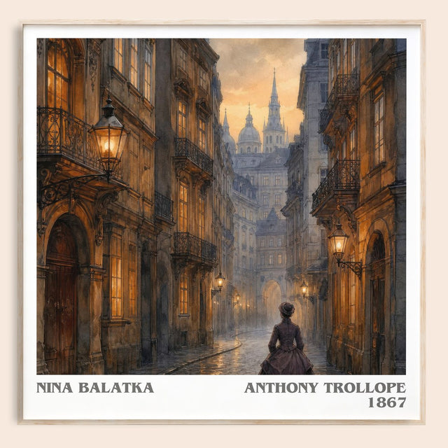 Nina Balatka Literary Art Print by Anthony Trollope