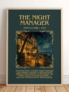 The Night Manager Minimalist Book Poster by John le Carré – image 2
