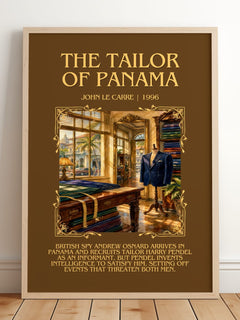 The Tailor of Panama Minimalist Book Poster by John le Carré – image 2
