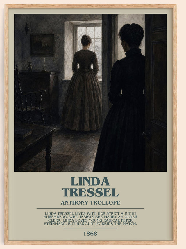 Linda Tressel Bookish Wall Art by Anthony Trollope