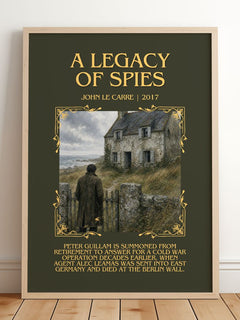 A Legacy of Spies Minimalist Book Poster by John le Carré – image 2