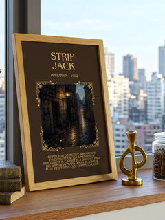 Strip Jack Minimalist Book Poster by Ian Rankin – image 3