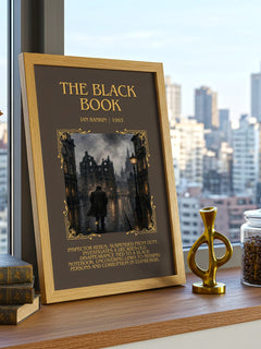 The Black Book Minimalist Book Poster by Ian Rankin – image 3