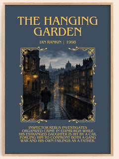 The Hanging Garden Minimalist Book Poster by Ian Rankin – image 1