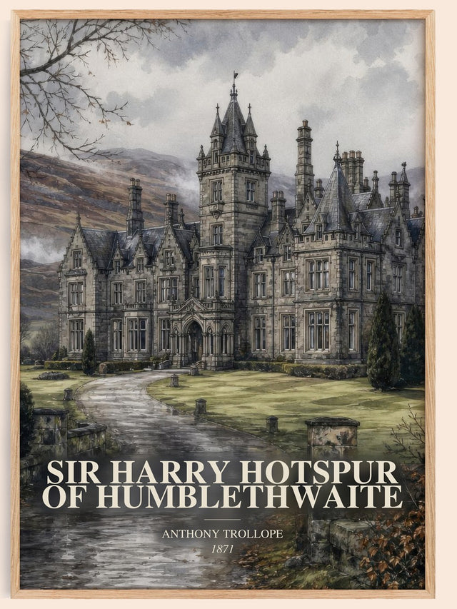 Sir Harry Hotspur Of Humblethwaite Book Watercolour Illustration – A.