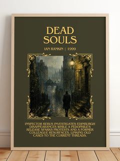 Dead Souls Minimalist Book Poster by Ian Rankin – image 2