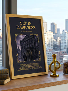 Set in Darkness Minimalist Book Poster by Ian Rankin – image 3