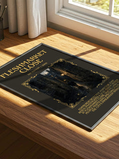 Fleshmarket Close Minimalist Book Poster by Ian Rankin – image 4