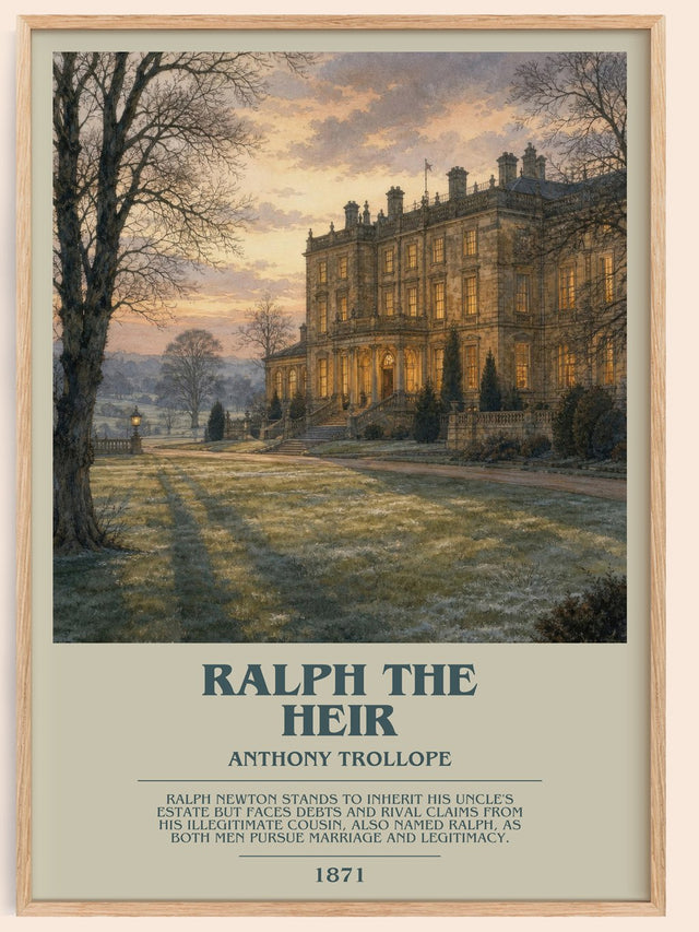 Ralph The Heir Bookish Wall Art by Anthony Trollope
