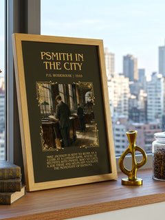 Psmith in the City Minimalist Book Poster by P.G. Wodehouse – image 3