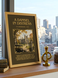 A Damsel in Distress Minimalist Book Poster by P.G. Wodehouse – image 3