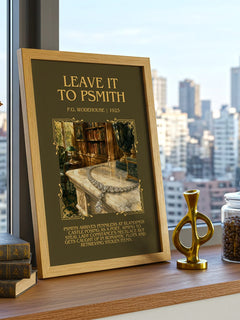 Leave It to Psmith Minimalist Book Poster by P.G. Wodehouse – image 3