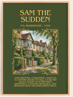 Sam the Sudden Minimalist Book Poster by P.G. Wodehouse – image 1