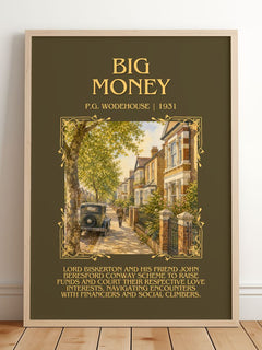 Big Money Minimalist Book Poster by P.G. Wodehouse – image 2