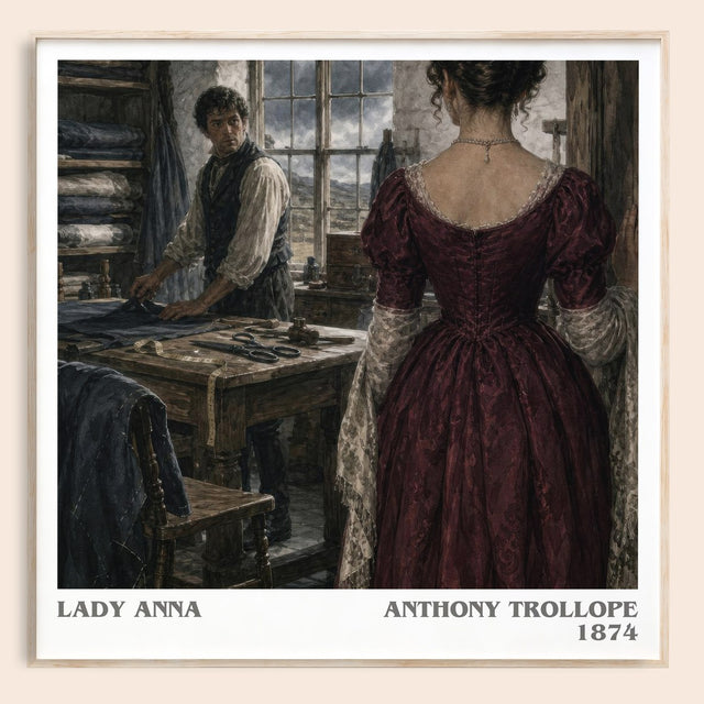 Lady Anna Literary Art Print by Anthony Trollope
