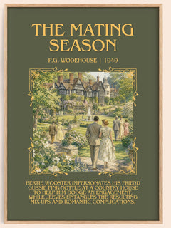 The Mating Season Minimalist Book Poster by P.G. Wodehouse – image 1